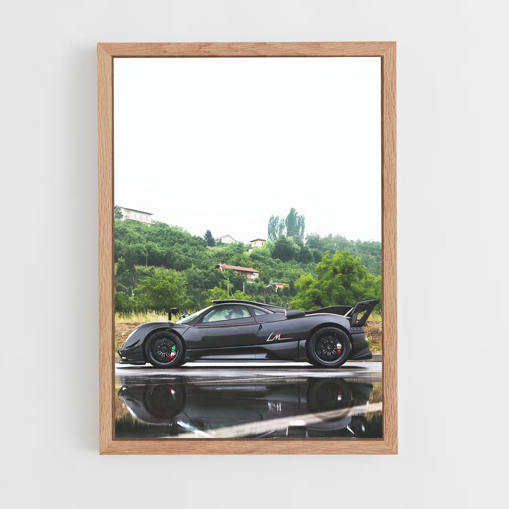 Poster superbe Zonda – affiche Pagani (vue 4)